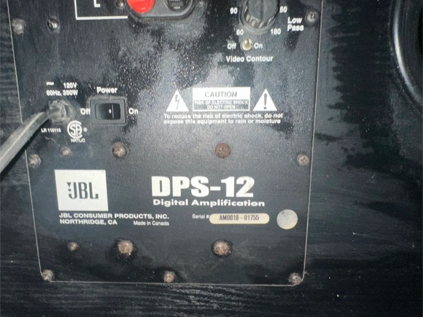 JBL DPS-12 12" Powered Subwoofer image indicator(5)