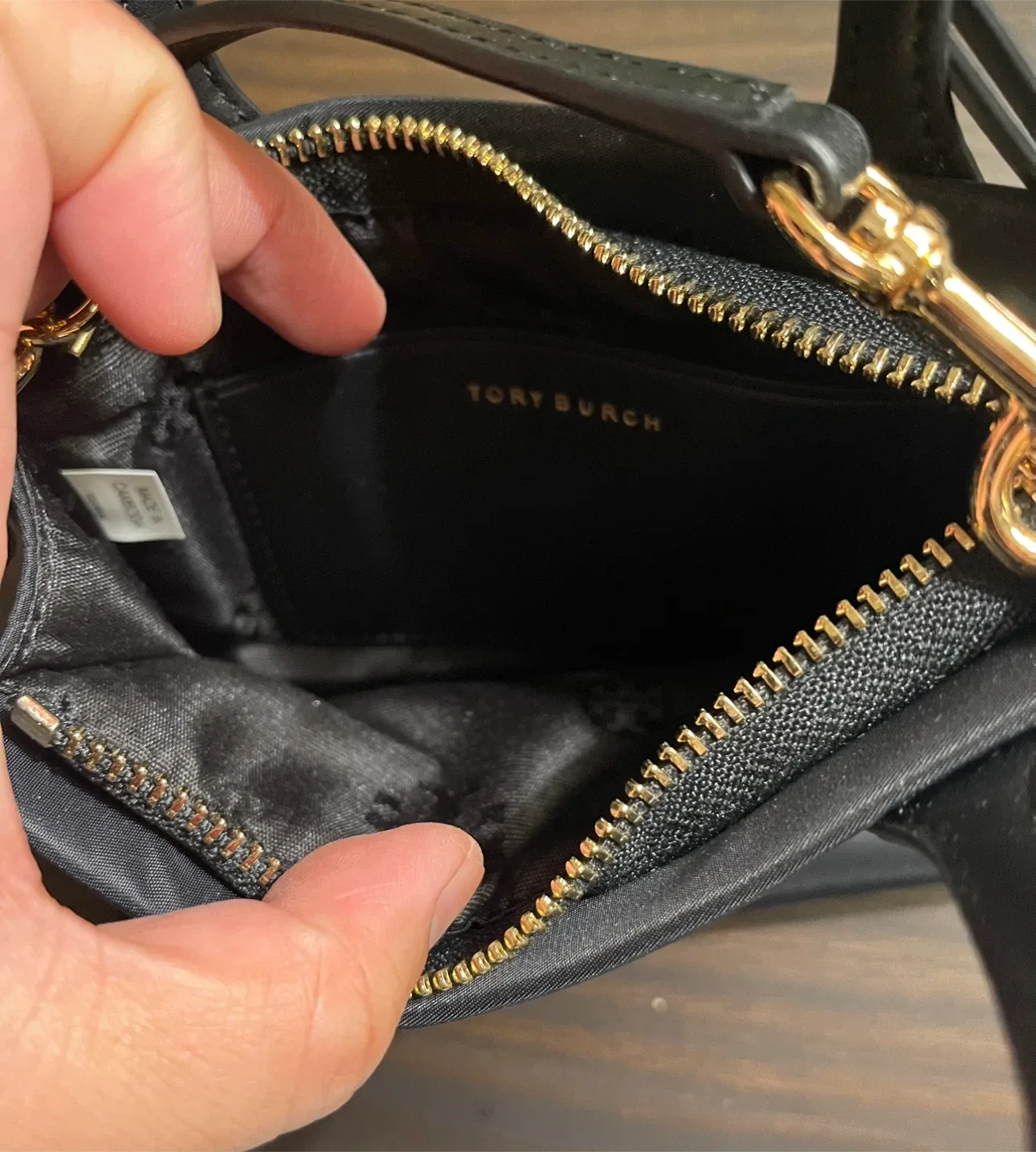 Tory Burch Mini Ella Tote - Black image indicator(4)