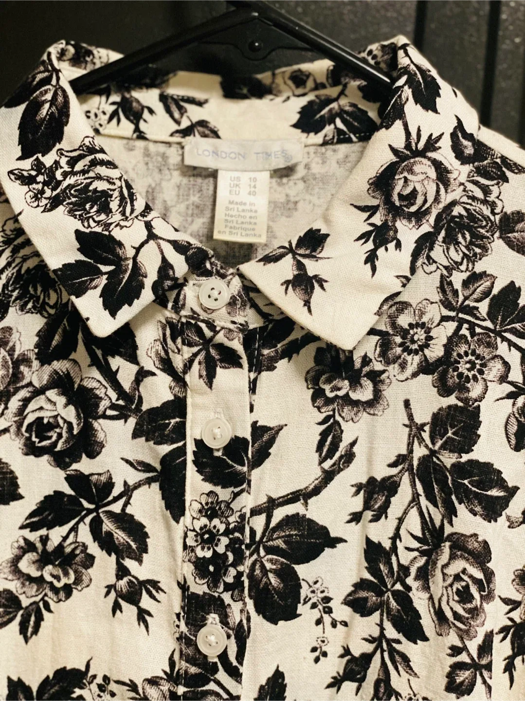 London Times Floral Dress - Size 10 image indicator(2)