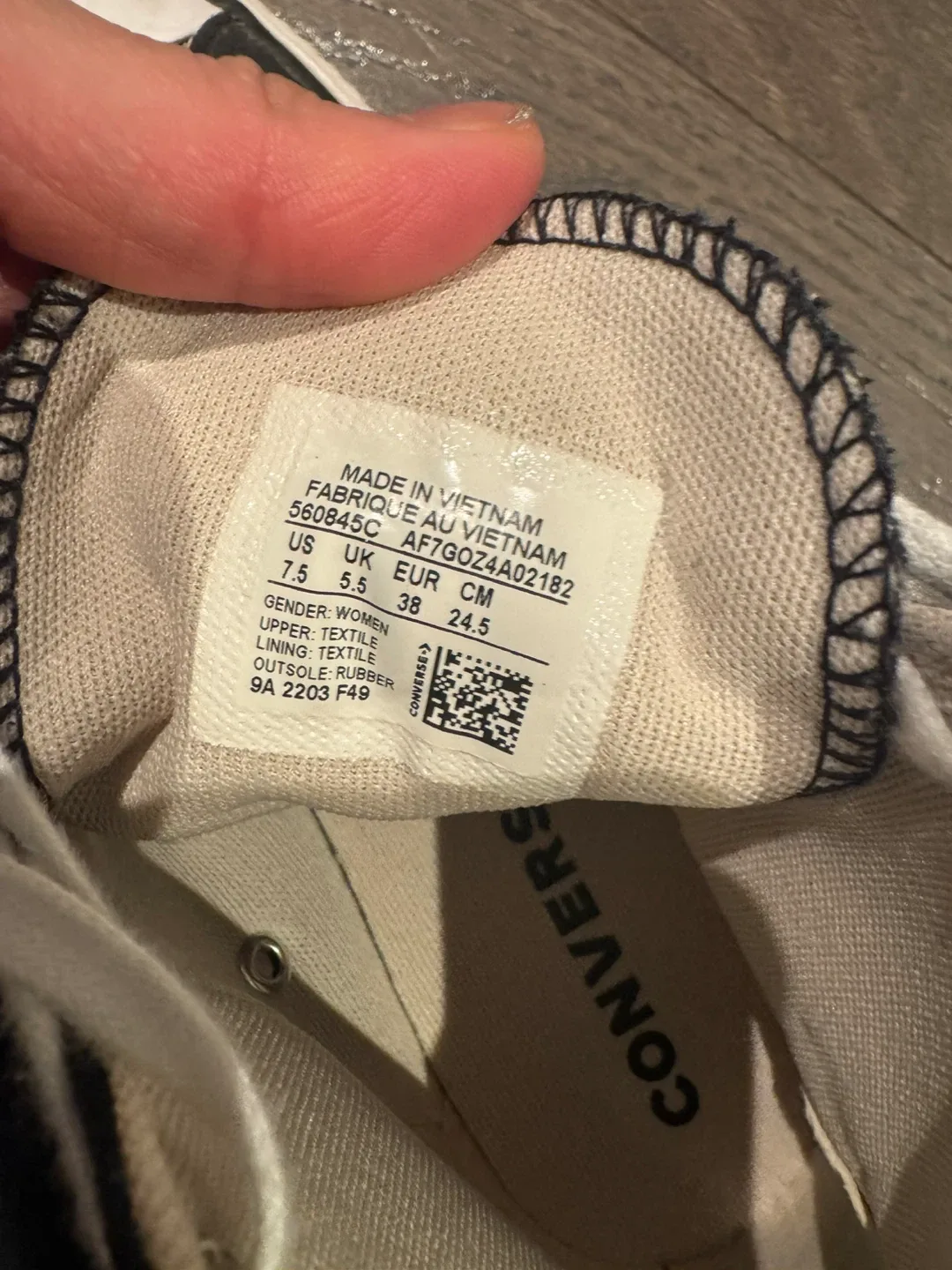 Converse Chuck Taylor All Star Lift High Top - US 7.5 image indicator(4)