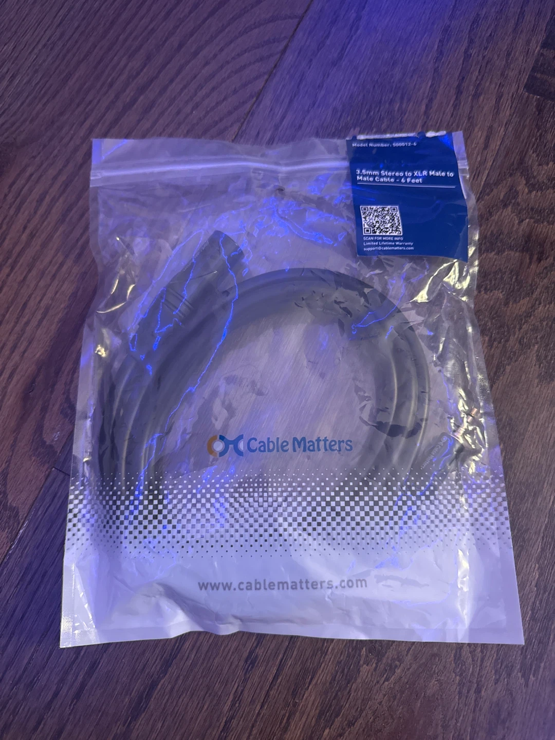 Cable Matters 3.5mm Stereo to XLR Male 6ft Cable