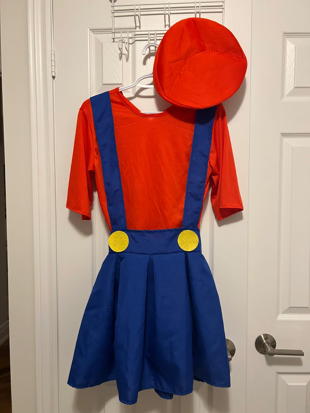 Mario Costume Dress with Hat