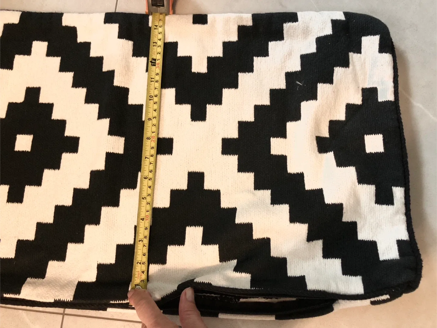 IKEA thick cushion cover with zipper thumbnail