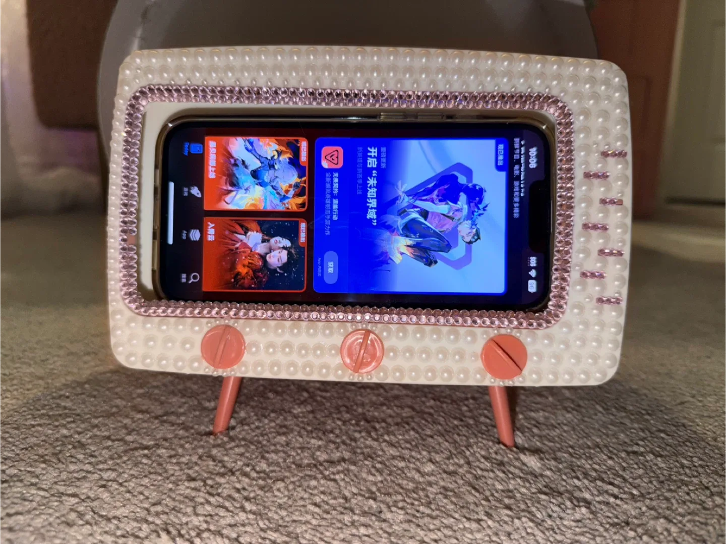 Tissue box TV Phone Stand image indicator(3)