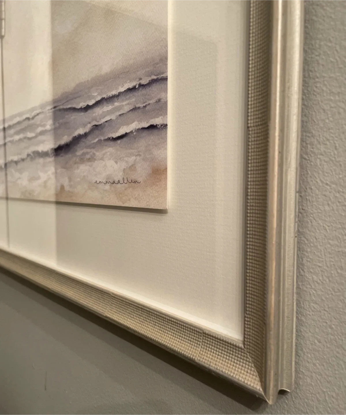 Watercolour Beach Print image indicator(3)