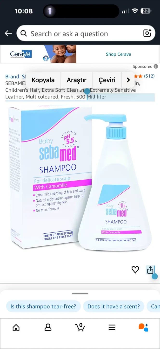 Sebamed Baby Shampoo thumbnail