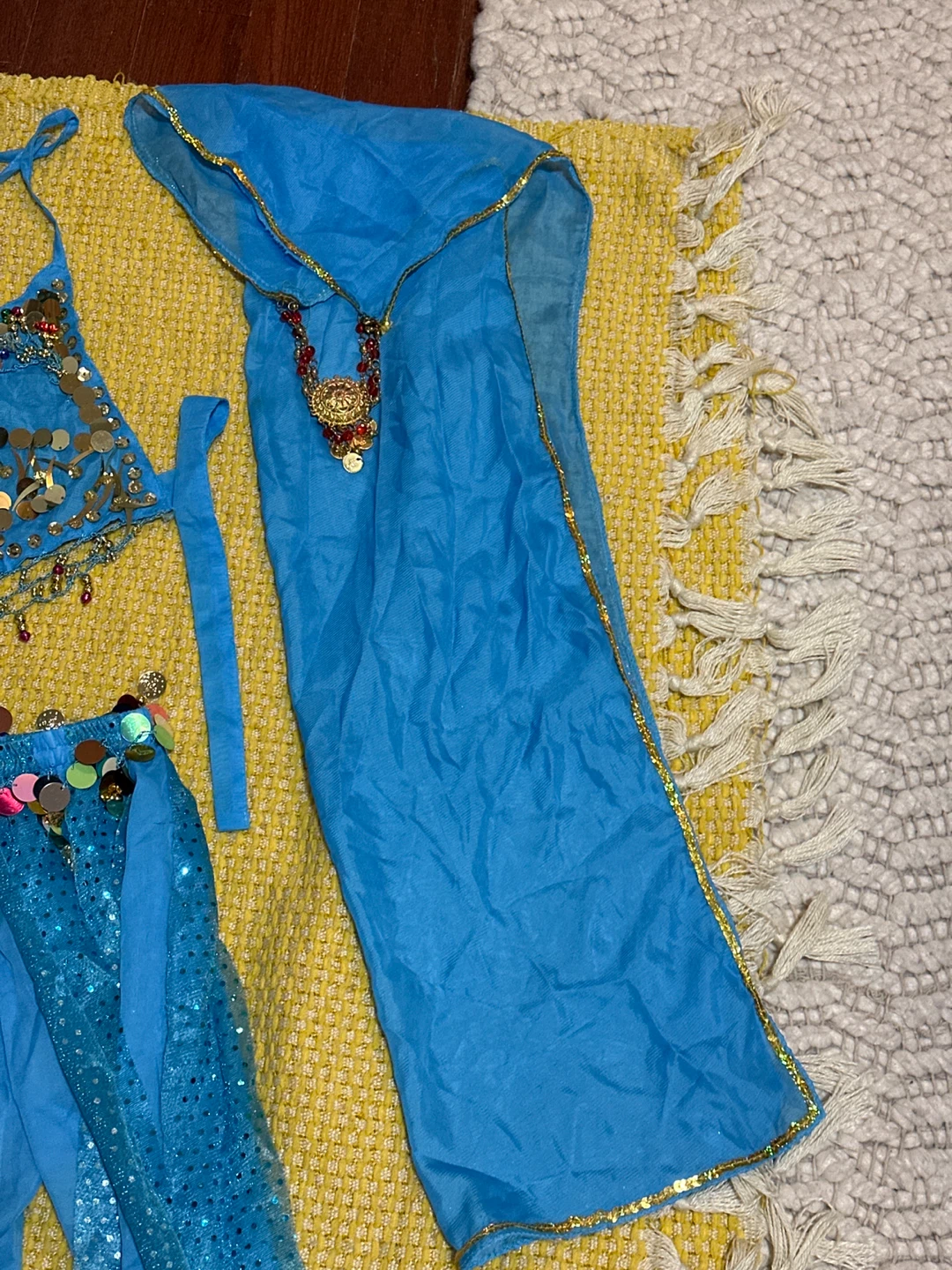 Blue Belly Dancing Costume - photo 3