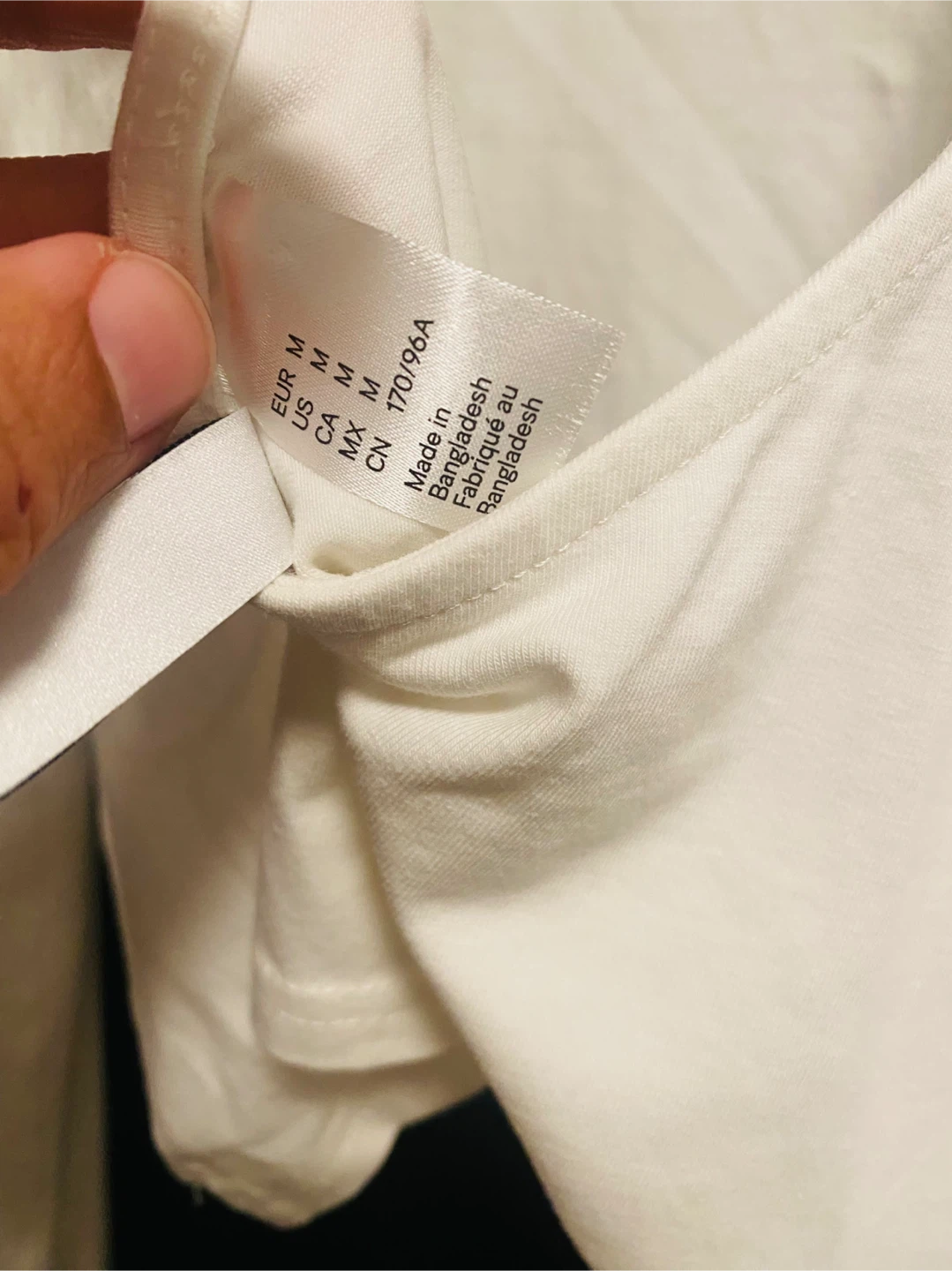 H&M Divided White Long Sleeve Top - Size M - photo 4