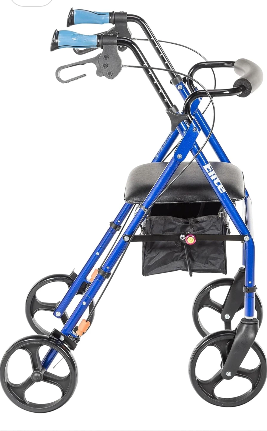 Drive Medical Hugo Elite Rollator Walker - Blue - photo 5
