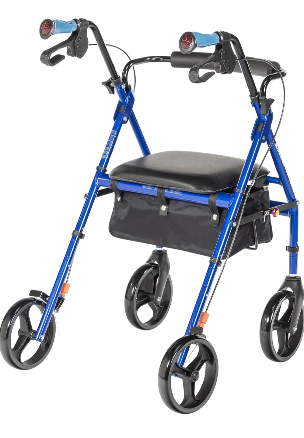 Drive Medical Hugo Elite Rollator Walker - Blue - photo 3