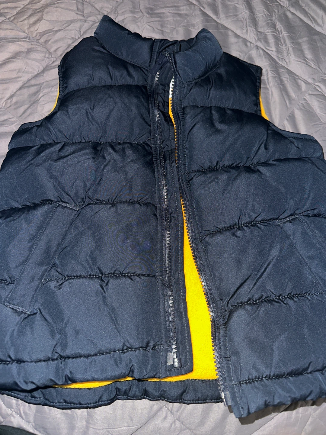 Navy Blue Puffer Vest