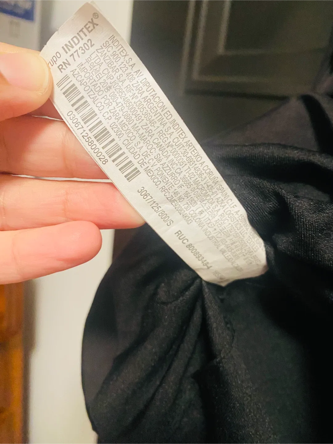 Zara Black Top - Size S image indicator(4)