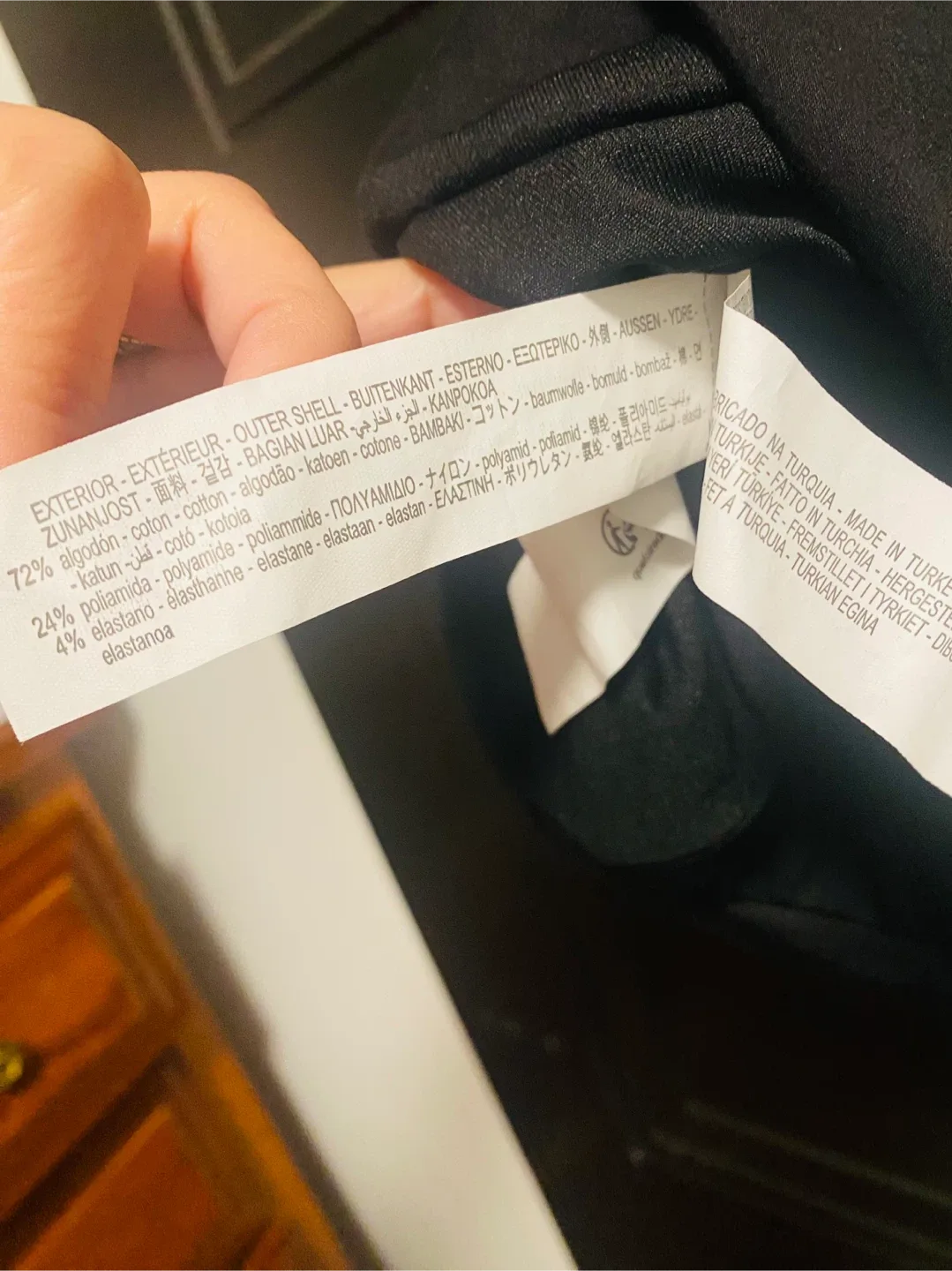 Zara Black Top - Size S image indicator(6)