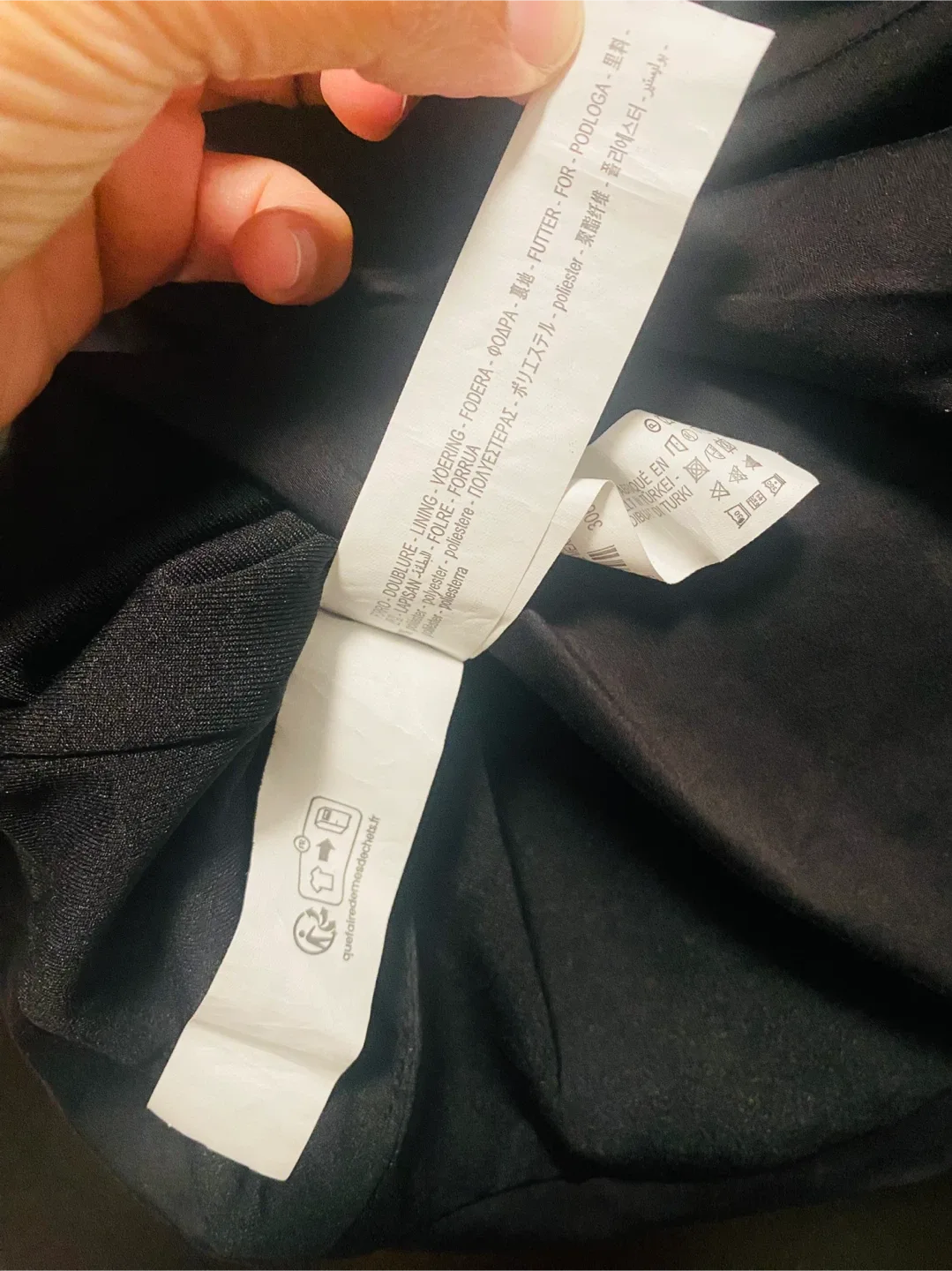 Zara Black Top - Size S image indicator(7)