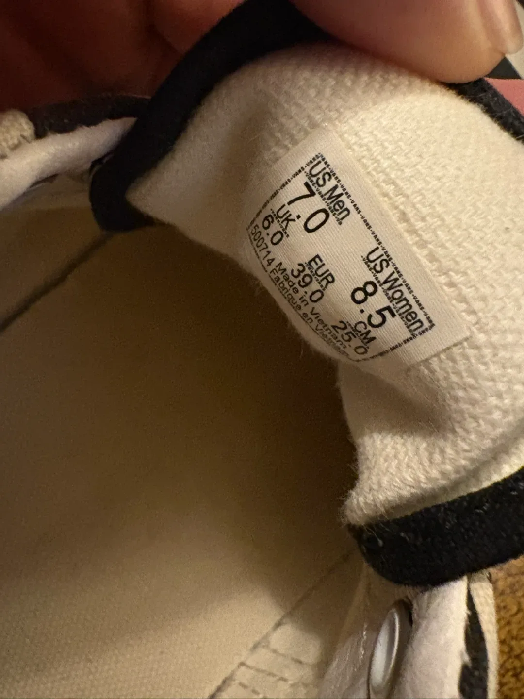 Vans Checkerboard Platform Shoes - US Women's 8.5 image indicator(5)