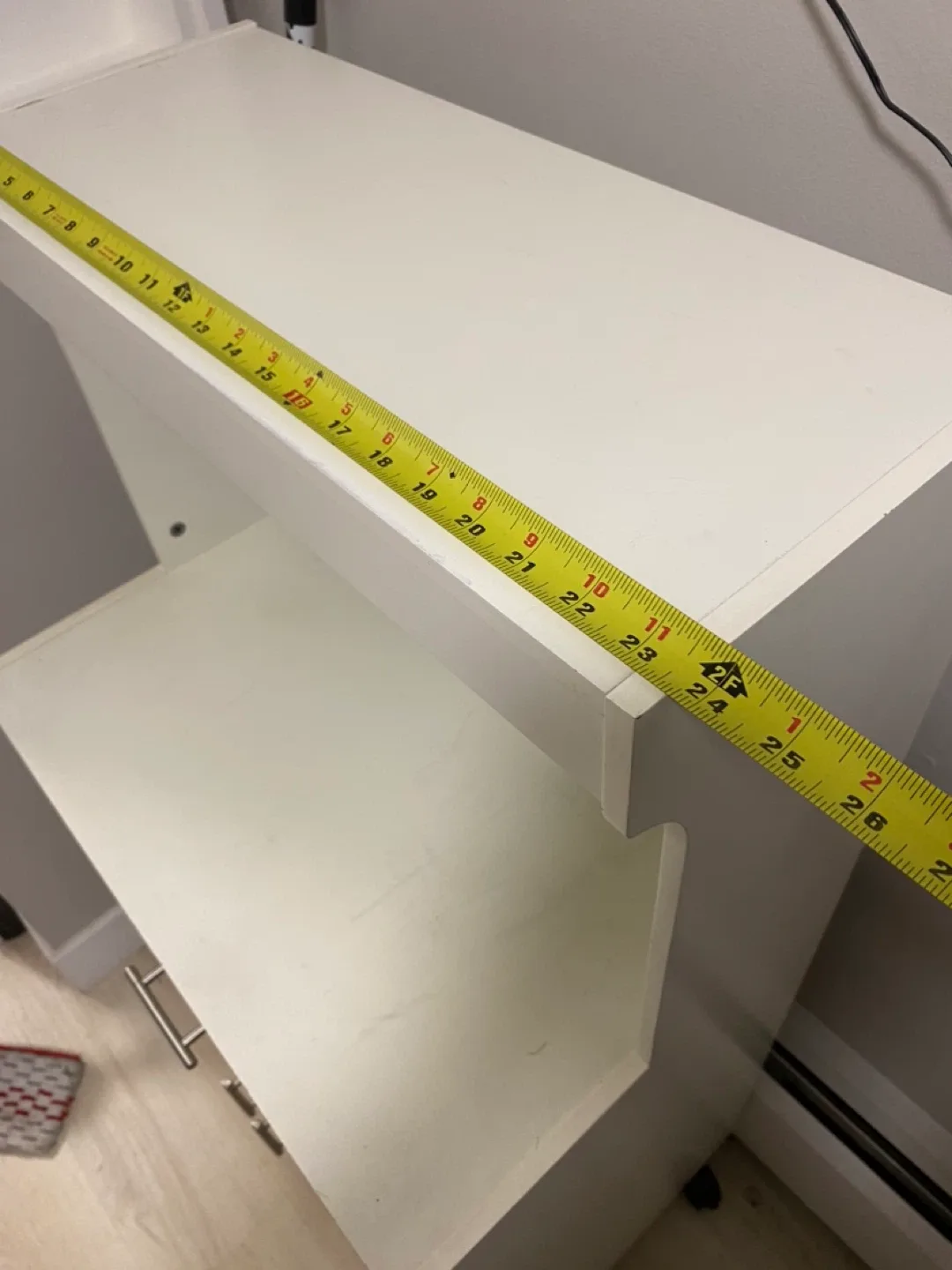 White Microwave Cabinet image indicator(5)