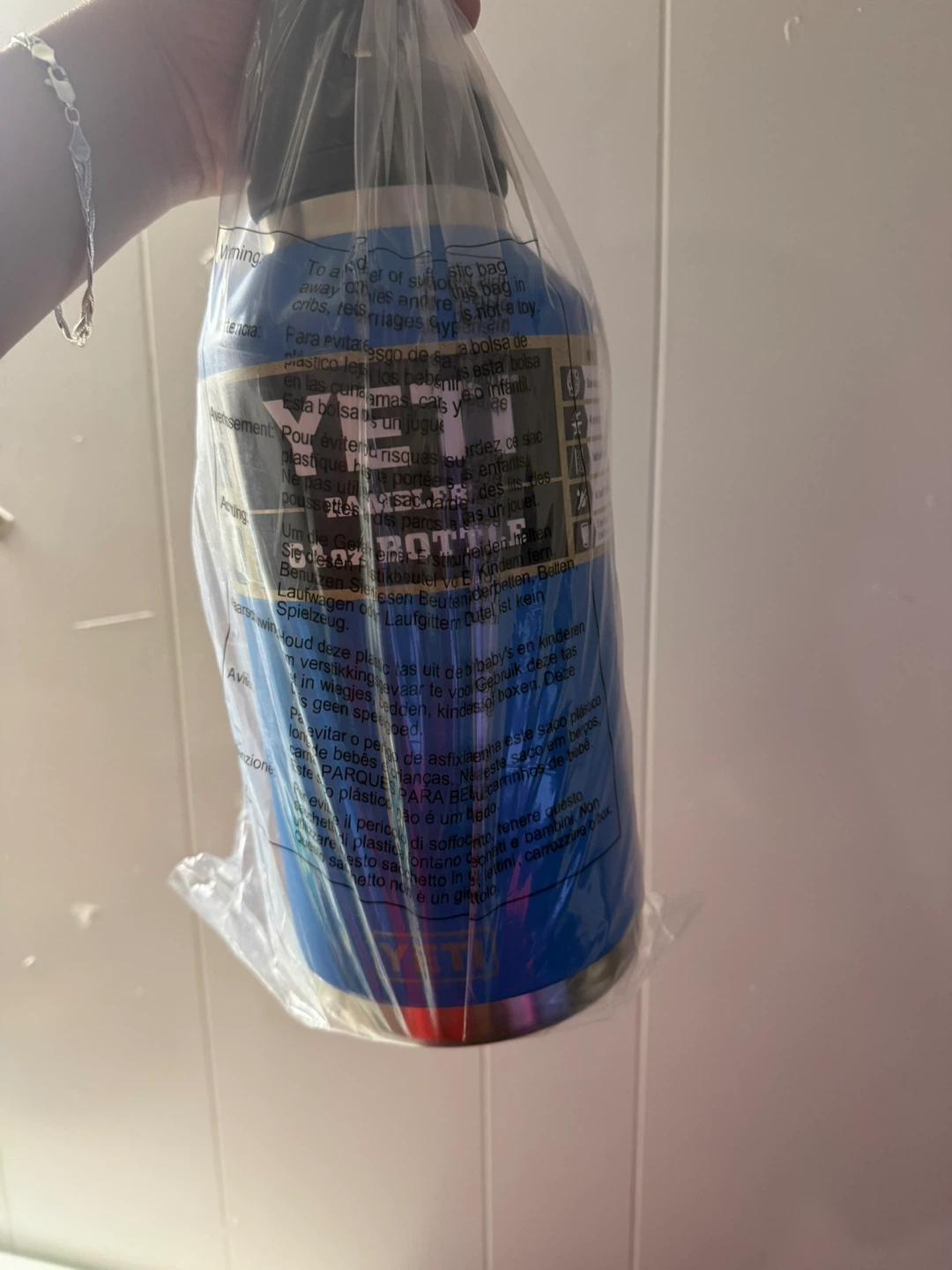 New YETI Rambler 64 oz Bottle Chug - Big Wave Blue - photo 3