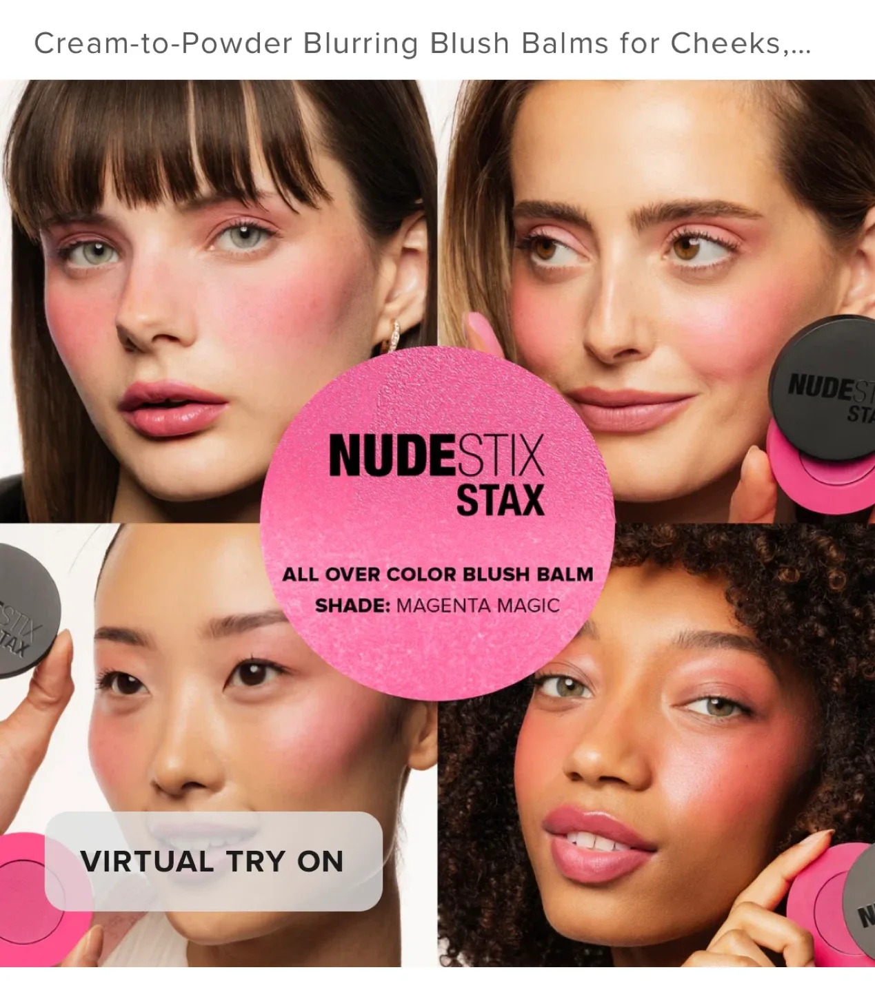 Nudestix 2 Pieces Stax Set Eyeshadow & Blush image indicator(2)