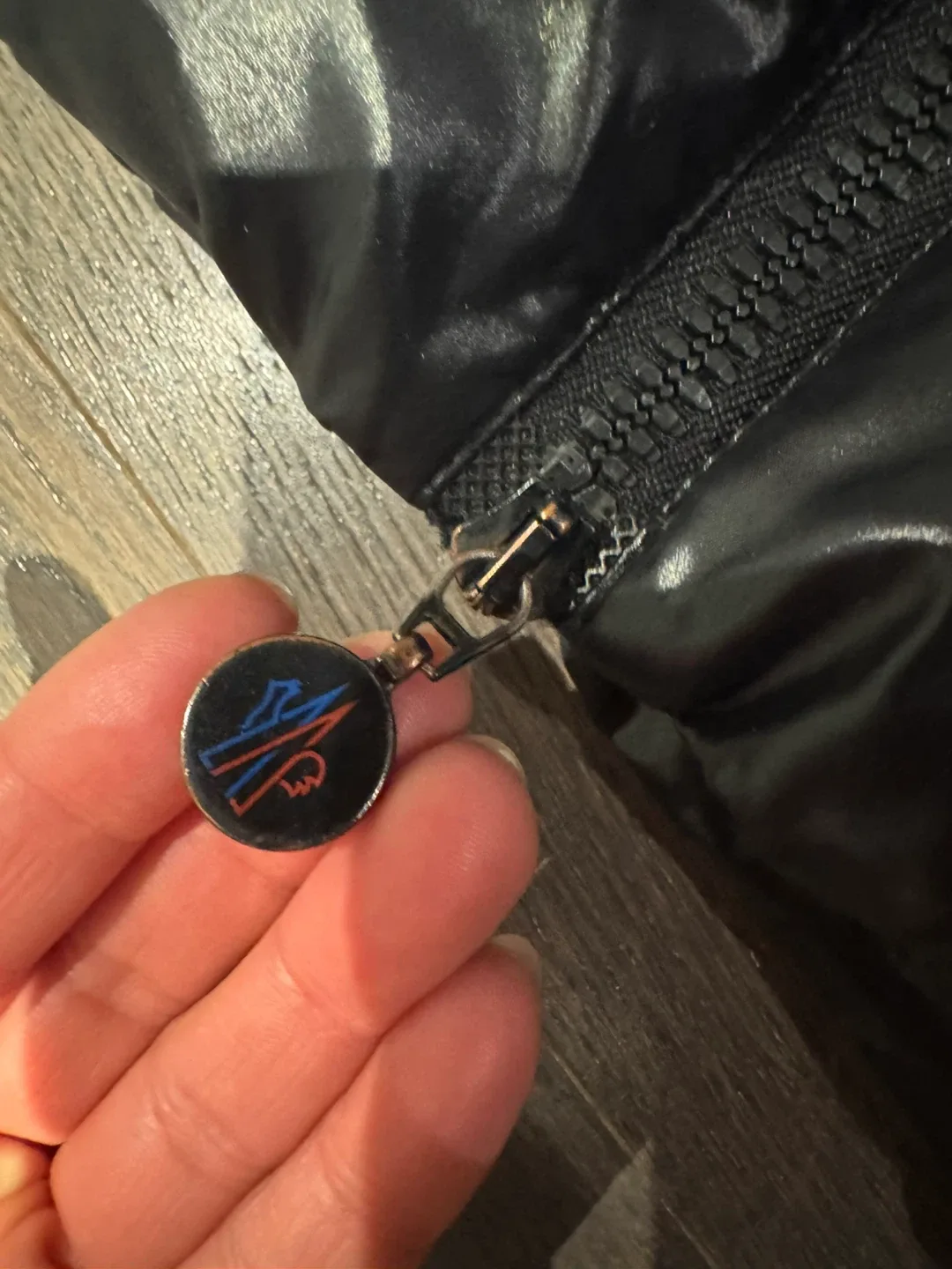 Moncler Black Puffer Coat image indicator(4)