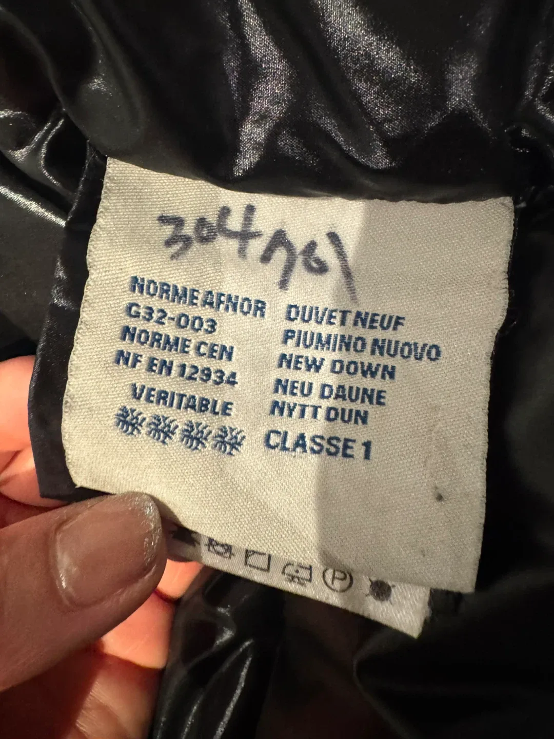 Moncler Black Puffer Coat image indicator(6)