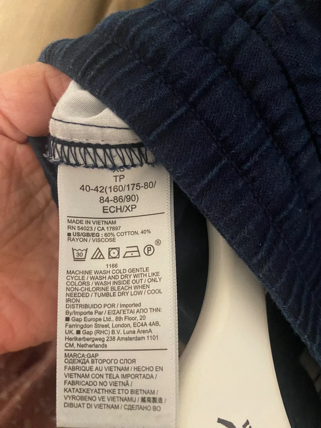 GAP Easy Pant - XS image indicator(6)