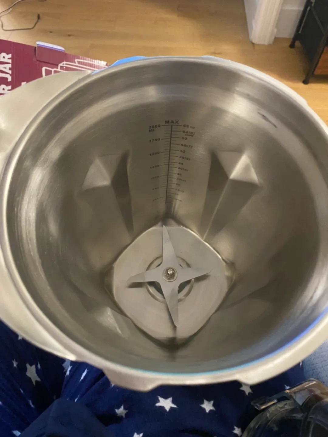 Vitamix Compatible Stainless Steel Pitcher image indicator(2)