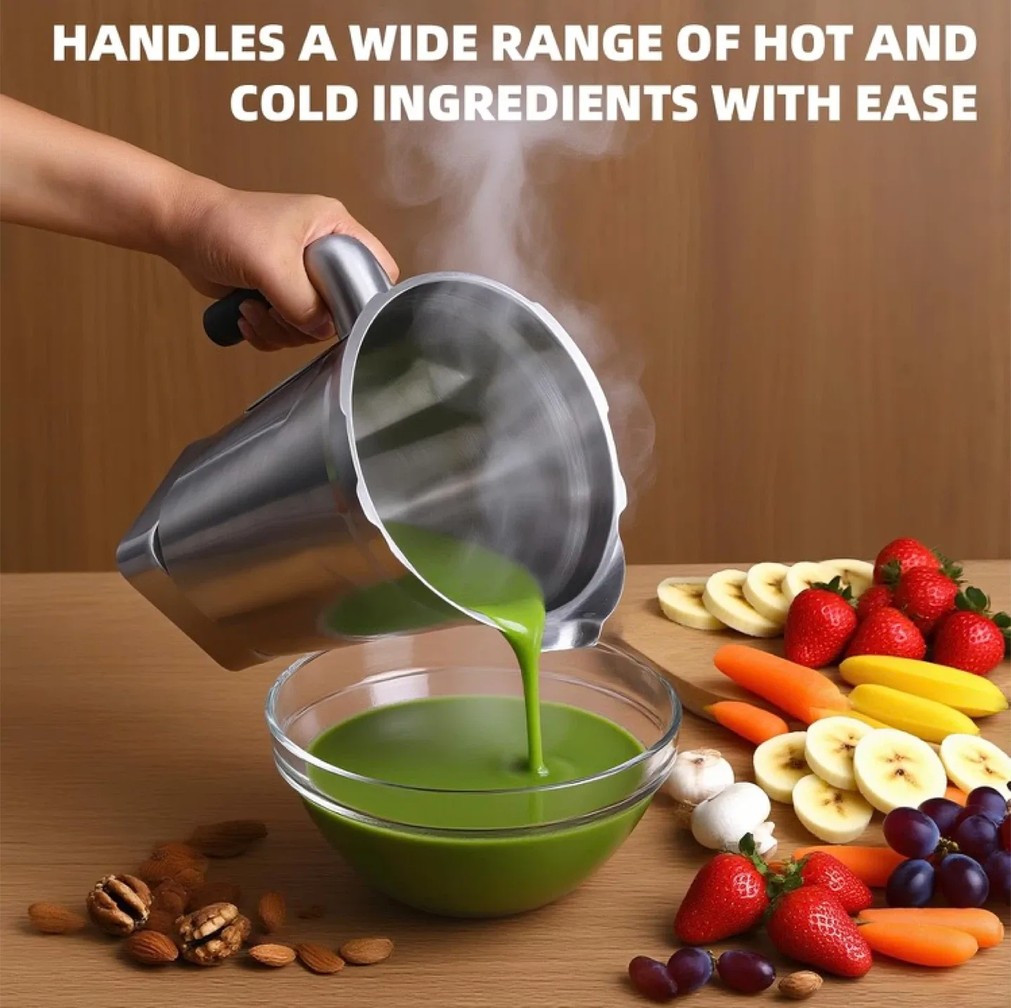 Vitamix Compatible Stainless Steel Pitcher image indicator(7)