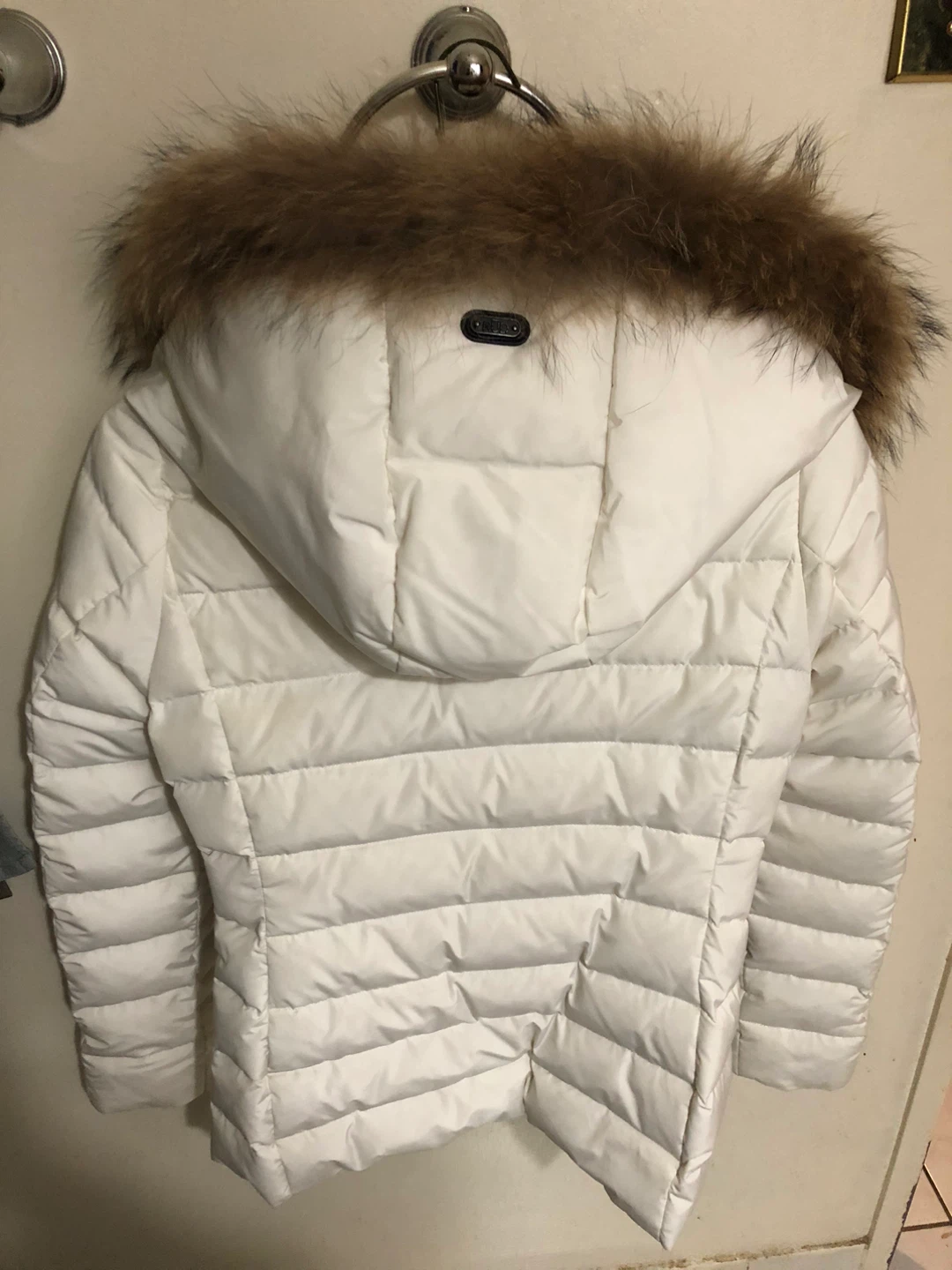 RUDSAK White Down Puffer Jacket with Fur Hood - photo 2