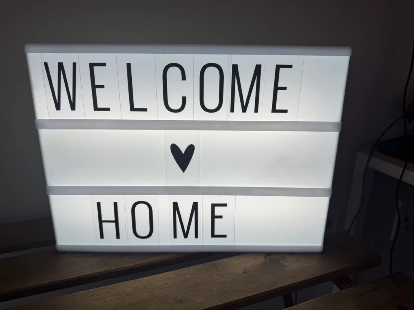DIY LED Light Box with Letters image indicator(2)