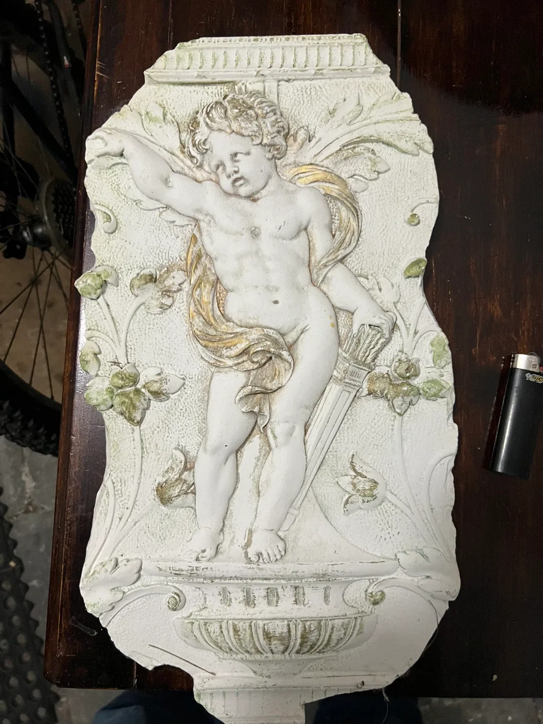 Cherub Wall Plaque