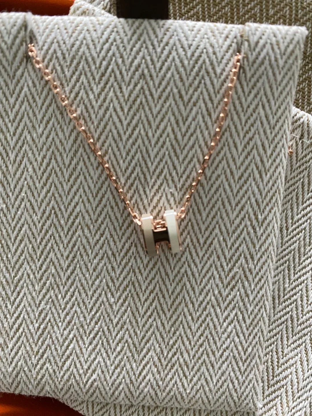 Hermès Mini Pop H Necklace - Rose Gold Hardware