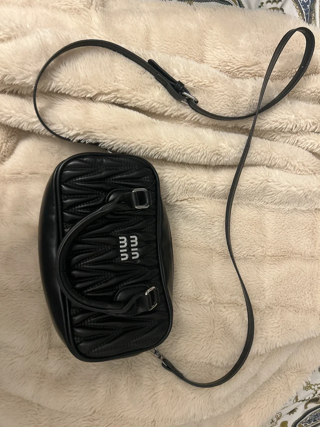 Zeke Bag Designer Brand Black Purse thumbnail