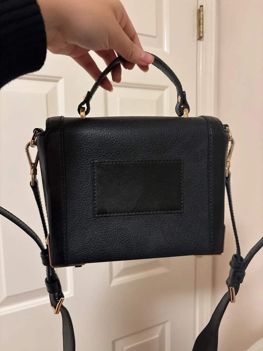 Michael Kors Black Leather Handbag image indicator(2)