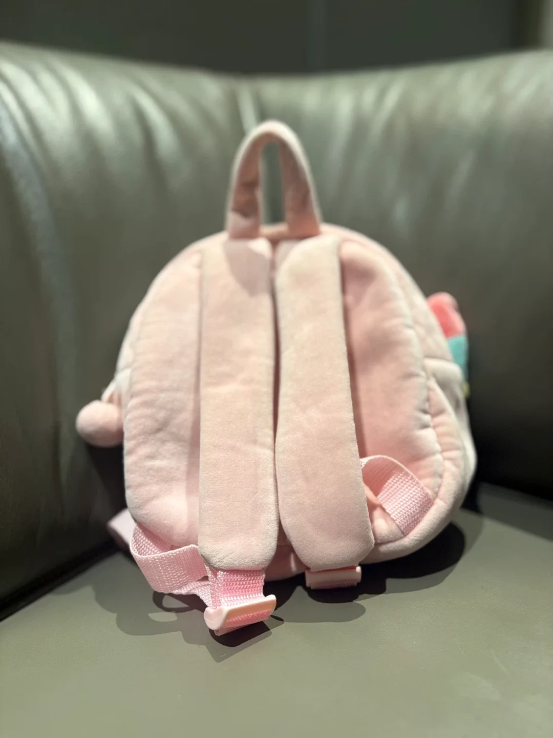 Pink Unicorn Plush Backpack - Kids image indicator(4)