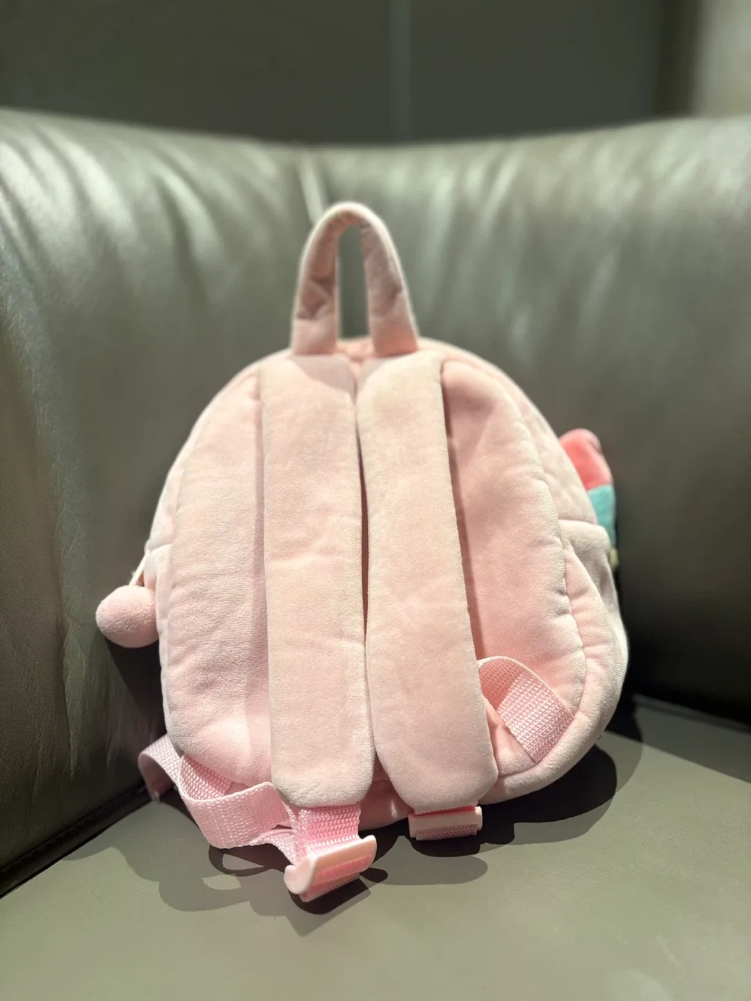 Pink Unicorn Plush Backpack - Kids image indicator(3)