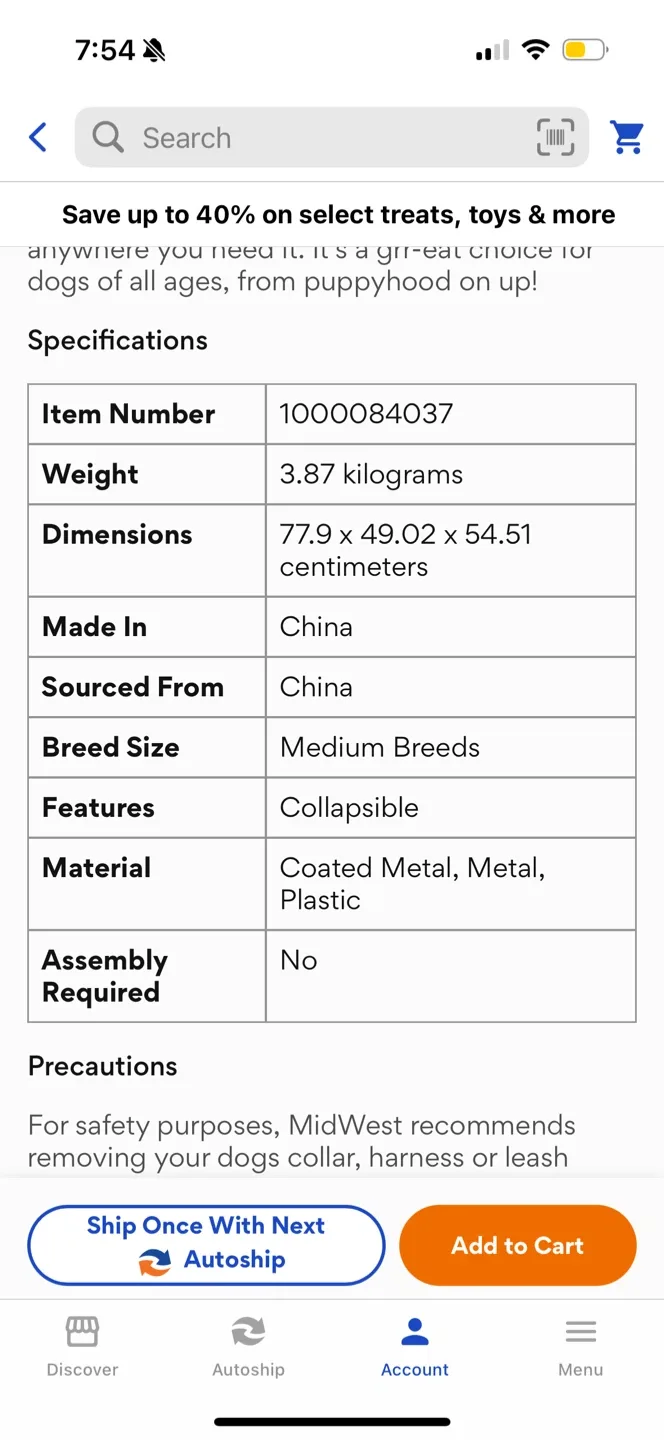 MidWest iCrate Fold & Carry Single Door - 30-in image indicator(7)