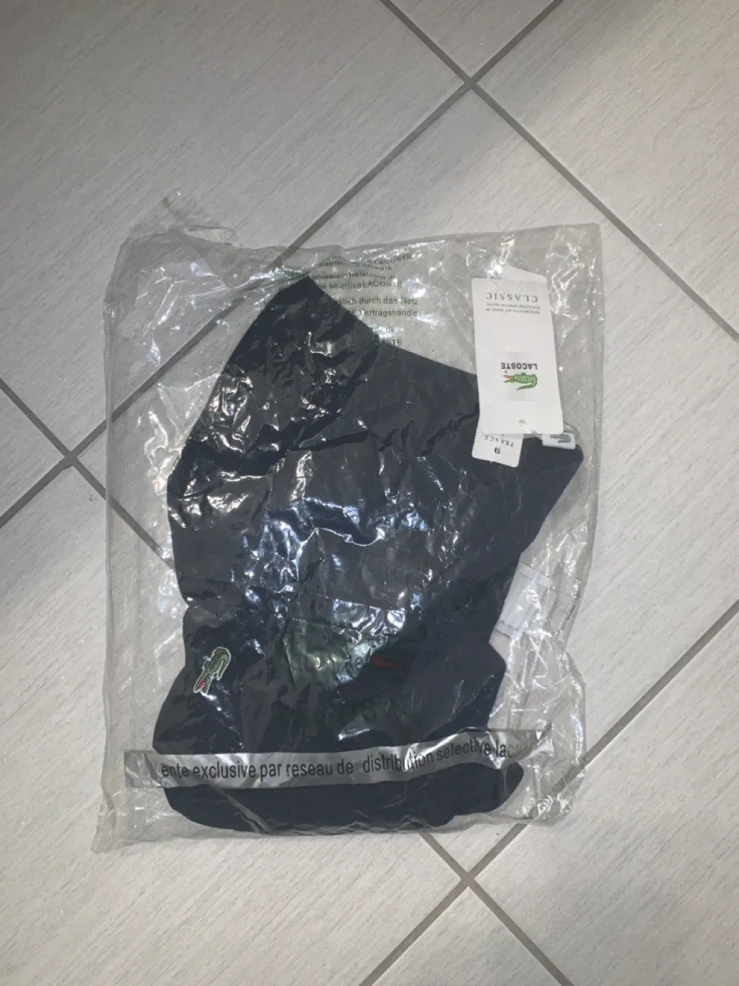 New Lacoste Black Polo Shirt image indicator(2)