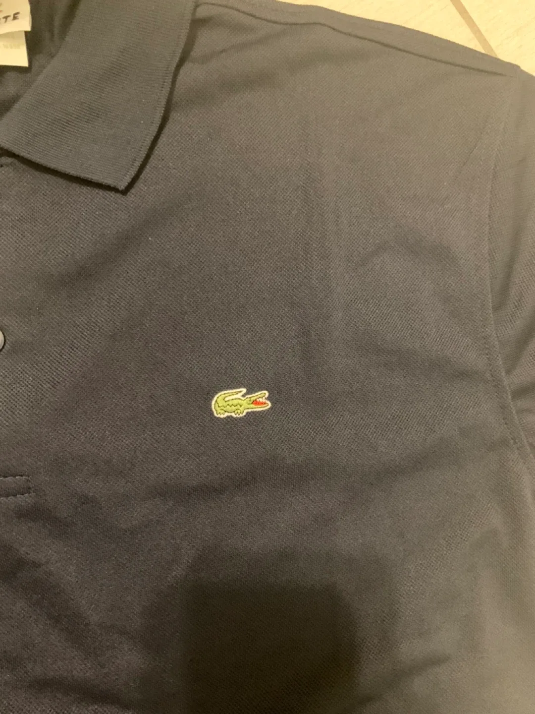 New Lacoste Black Polo Shirt image indicator(3)