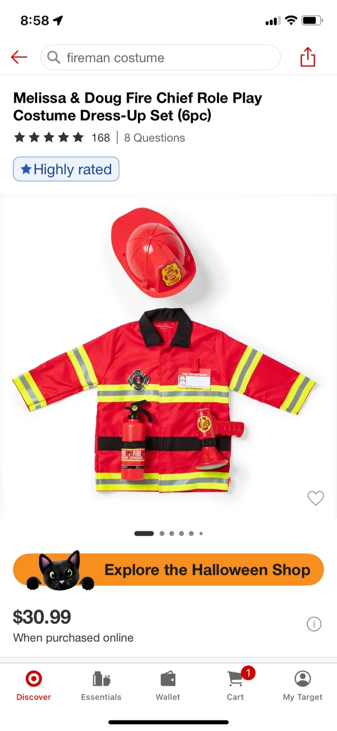 Black+Decker Fireman Chief Role Play Helmet - photo 3