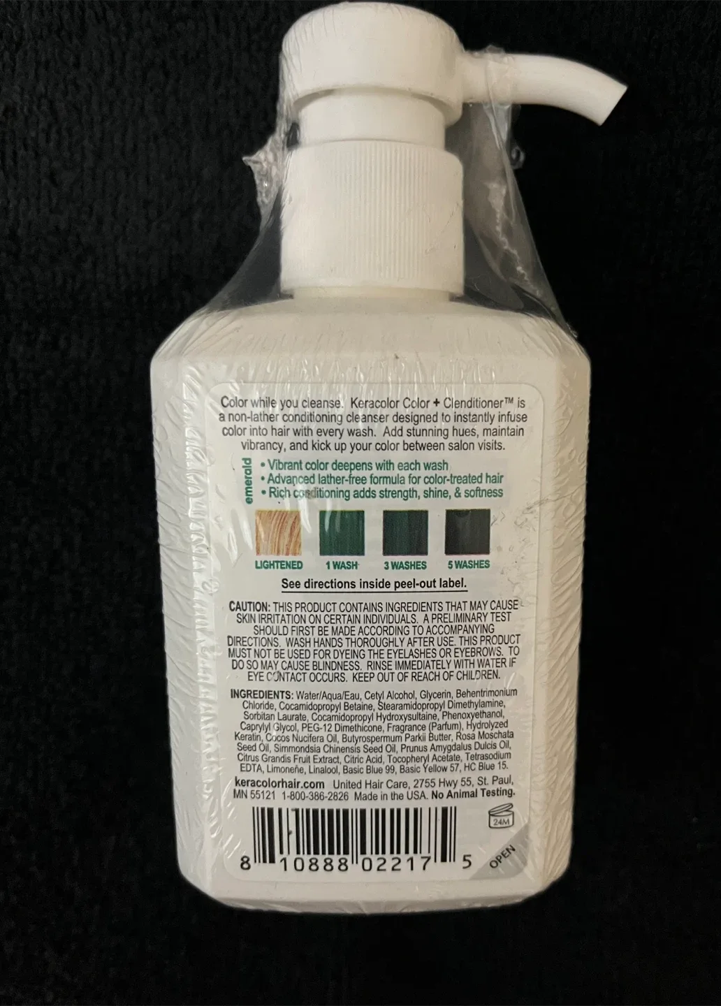 Keracolor Color + Clenditioner Emerald 12 fl oz image indicator(2)