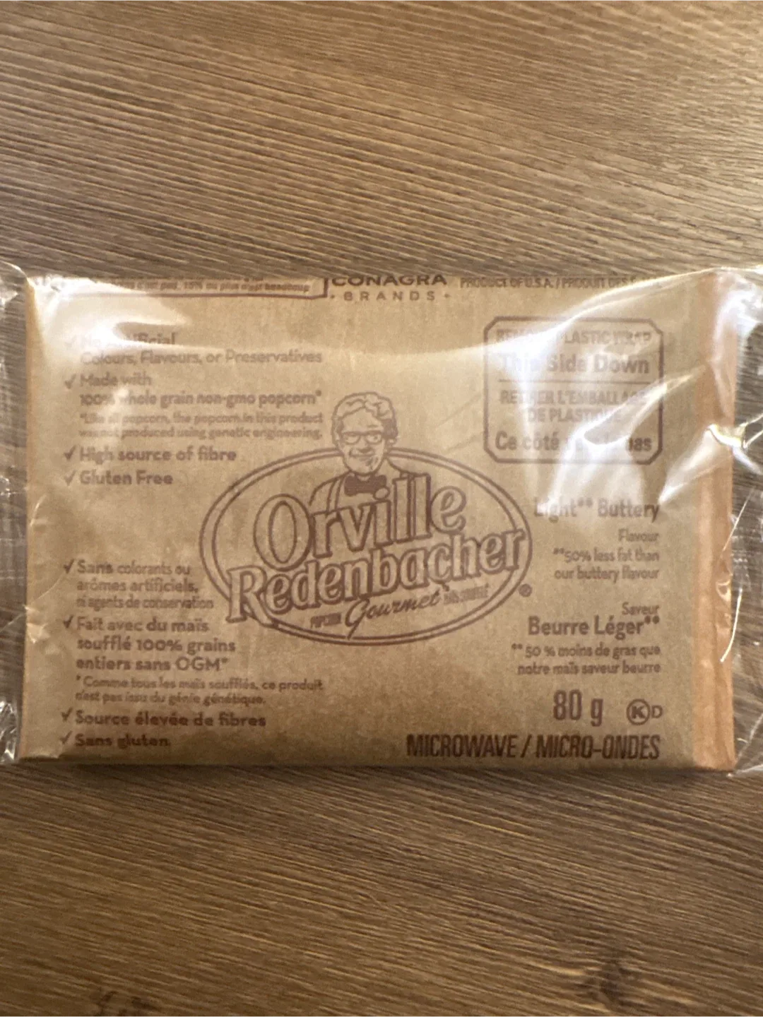 Orville Redenbacher Light Buttery Microwave Popcorn thumbnail