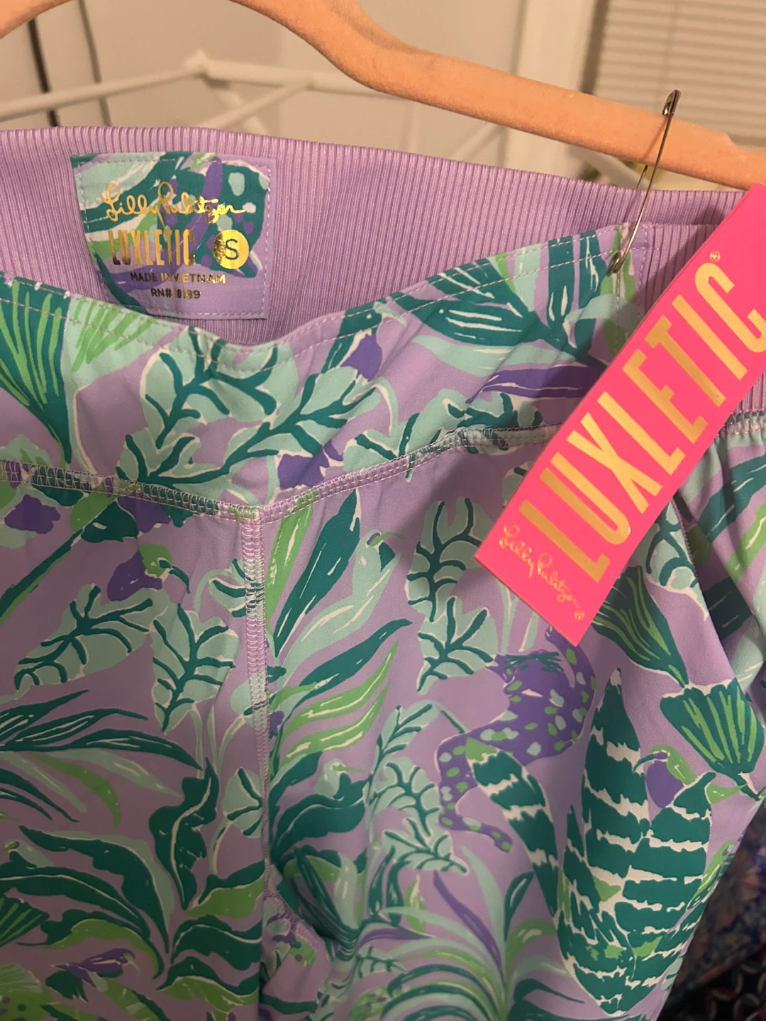 Lilly Pulitzer Luxletic Running Shorts - Size S