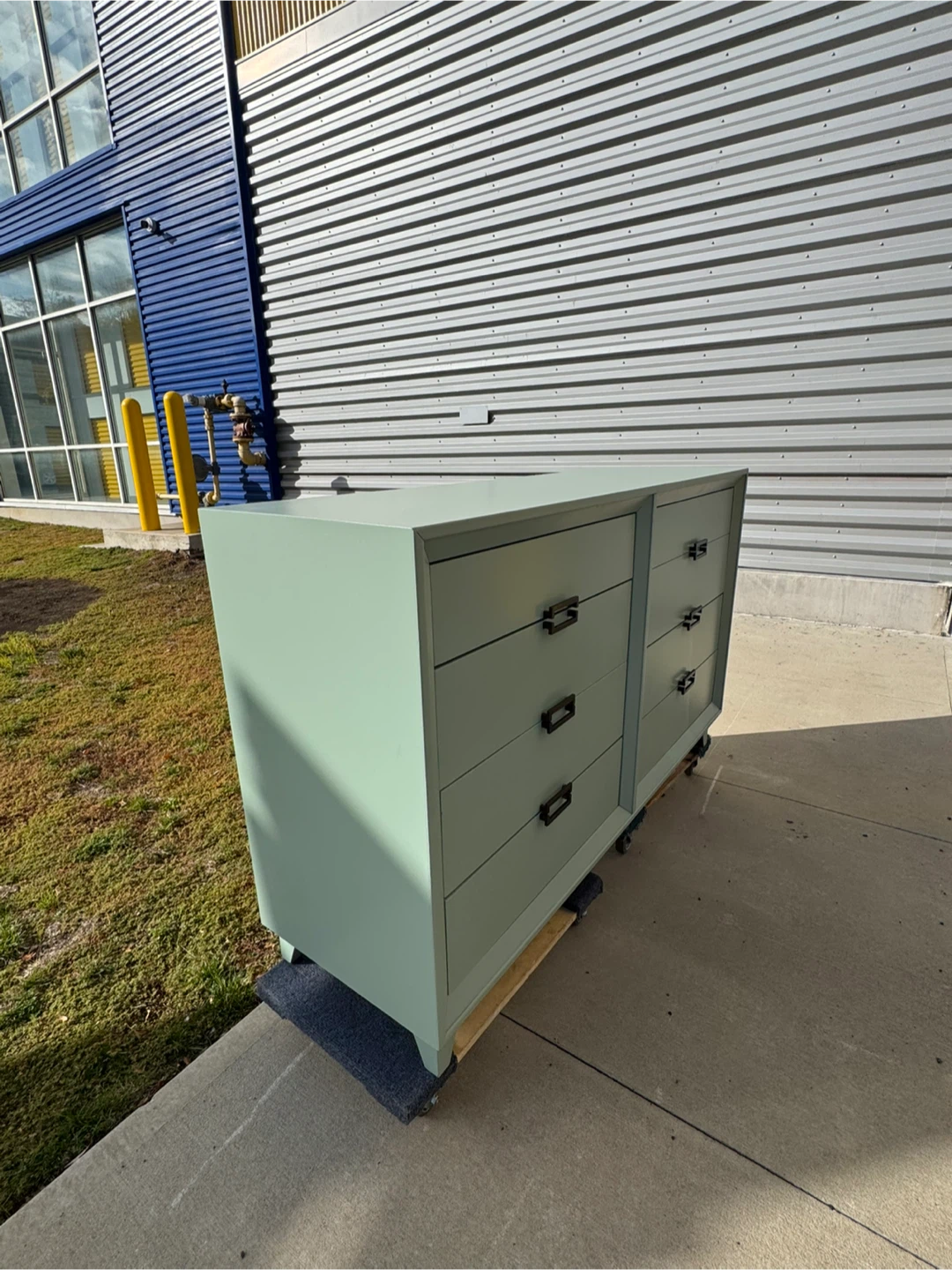 Free delivery Mint Green Dresser - photo 3