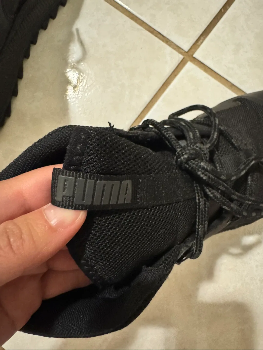 Puma Black Ankle Boots - US Size 9 image indicator(3)