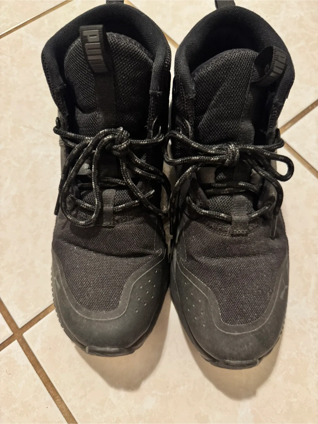 Puma Black Ankle Boots - US Size 9 image indicator(2)