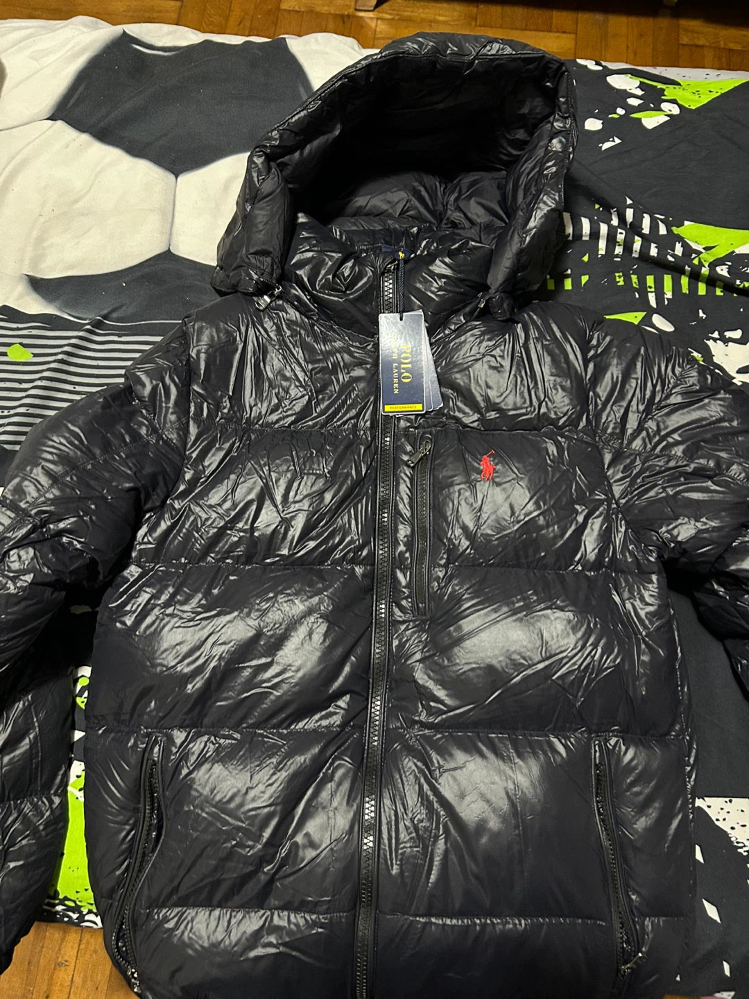 Polo Ralph Lauren Black Puffer Jacket