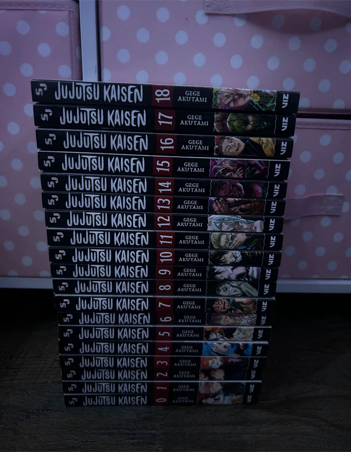 Jujutsu Kaisen Manga Volumes 0-18