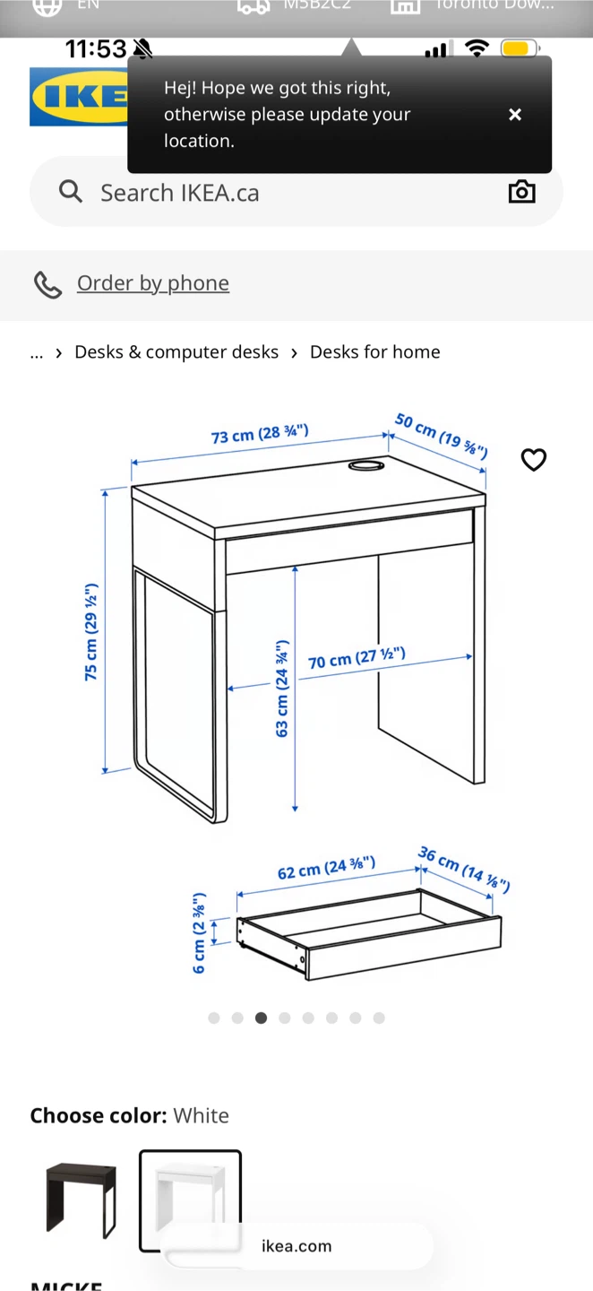 Ikea desk + free chair - photo 2