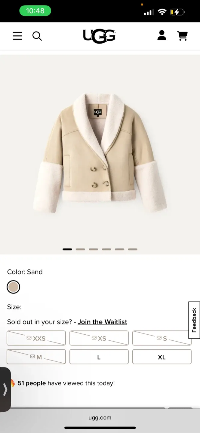 UGG Jacket - Size M image indicator(3)