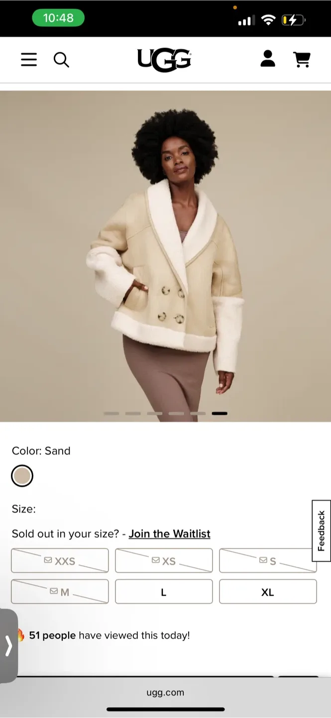 UGG Jacket - Size M image indicator(6)